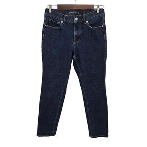 EVERLANE UNIFORM Mens Jeans Sz 29 / 30 Organic Cotton Slim Stretch Deep Indigo